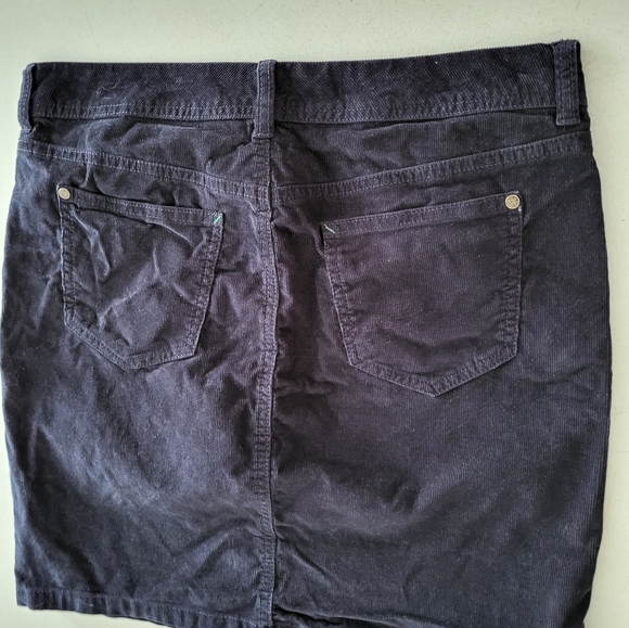 Tommy Hilfiger Size 8  Skirt Cord Navy - Picture 5 of 6